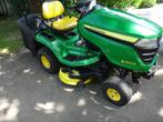 John Deere X350 r maaimachine en tractor, Tuin en Terras, Zitmaaiers, Gebruikt, Opvangbak, 90 tot 120 cm, Ophalen