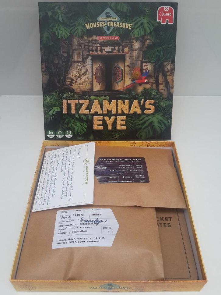 Nieuw spel Itzamna’s Eye, 1-4 sp., Jumbo, + 1 gratis promo, Hobby en Vrije tijd, Gezelschapsspellen | Bordspellen, Nieuw, Ophalen of Verzenden