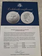 New zealand 1 dollar 2010 (999/1000)opl. 12500!! Certificaat, Postzegels en Munten, Munten | Oceanië, Ophalen of Verzenden