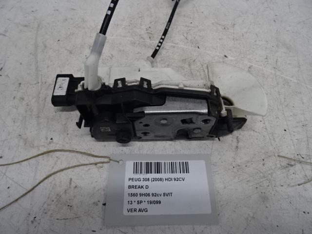 PORTIERSLOT LINKS VOOR Peugeot 308 SW (4E / H), Auto-onderdelen, Carrosserie, Peugeot, Voor, Links, Gebruikt