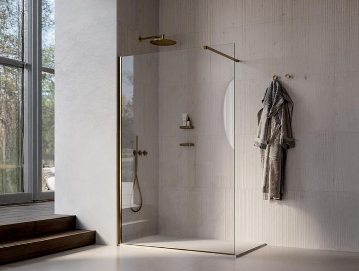 Paroi de douche WALK-IN INDA neuve (120200 cm), Bricolage & Construction, Sanitaire, Neuf, Douche, Verre, Enlèvement