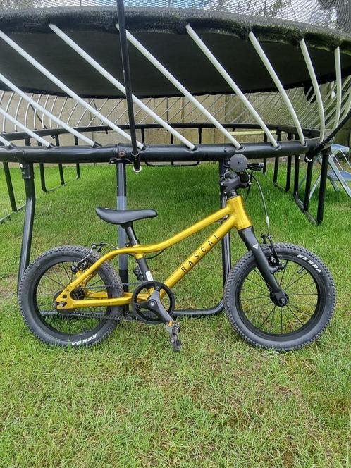 Rascal 14 “  kinderfiets   lichtgewicht    riemaandrijving, Fietsen en Brommers, Fietsen | Kinderfietsjes, Zo goed als nieuw, Minder dan 16 inch