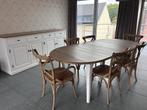 Eetkamer landelijke stijl, Huis en Inrichting, Complete eetkamers, Ophalen, Zo goed als nieuw