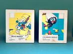 2 Vintage schuifpuzzels De Smurfen & Calimero (1976–1977), Ophalen of Verzenden