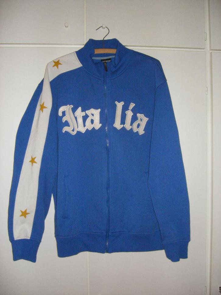 Veste de survêtement "ITALIA" (taille XXL)., Sports & Fitness, Football, Comme neuf, Survêtement, Plus grand que la taille XL