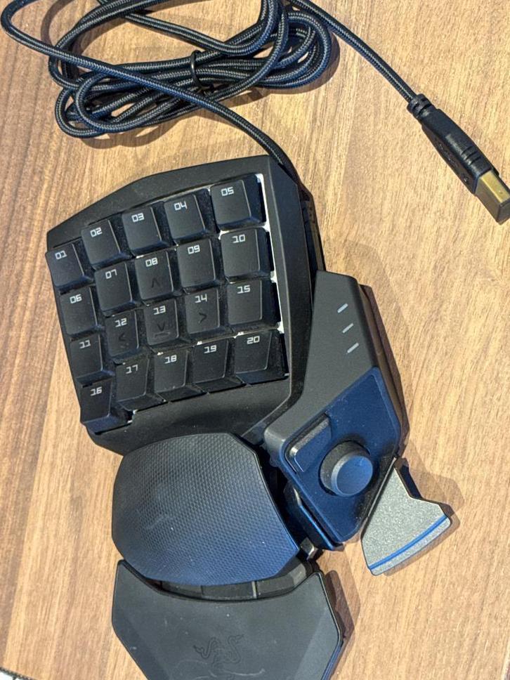 Razer Orbweaver Chroma, Computers en Software, Toetsenborden, Gebruikt, Overige indelingen, Bedraad, Ergonomisch, Gaming toetsenbord