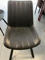 Grijze eetstoelen, Huis en Inrichting, Stoelen, Ophalen, Kunststof, Gebruikt, Grijs