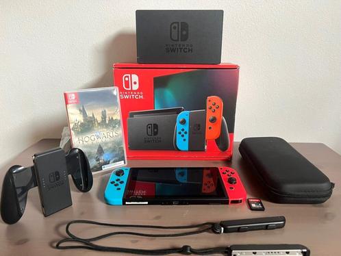 Nintendo Switch + Hogwarts Legacy game, Games en Spelcomputers, Games | Nintendo Switch, Zo goed als nieuw, Ophalen of Verzenden