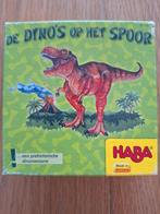 Gezelschapsspel Dino's op het spoor (Haba), Kinderen en Baby's, Speelgoed | Overig, Ophalen of Verzenden, Zo goed als nieuw