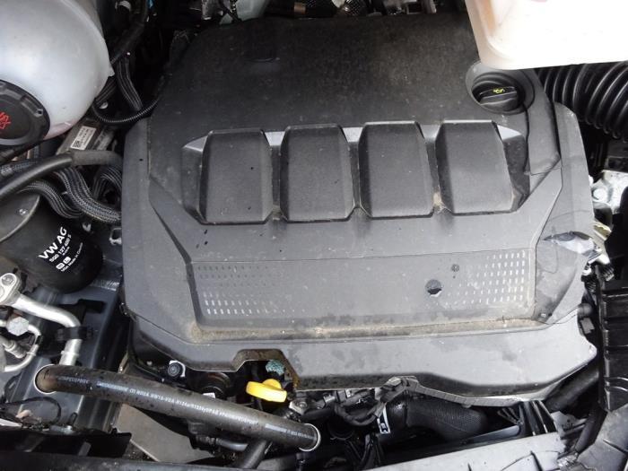Motor van een Volkswagen Multivan T7, Auto-onderdelen, Motor en Toebehoren, Volkswagen, Gebruikt, 3 maanden garantie, Ophalen of Verzenden