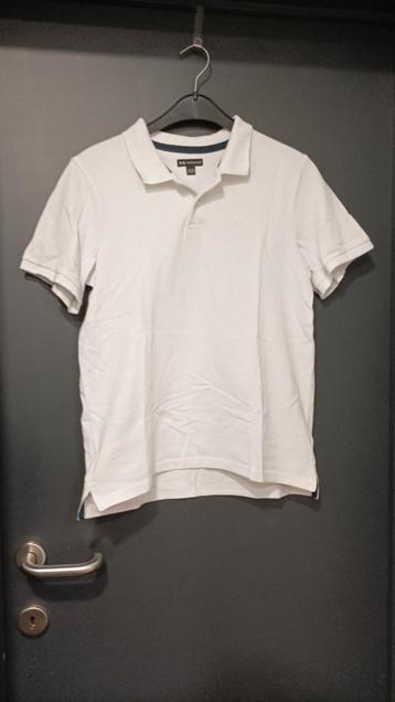 Witte polo shirt