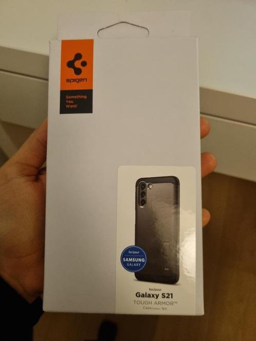 Coque de portable Samsung S21 SPIGEN, Télécoms, Téléphonie mobile | Housses, Coques & Façades | Samsung, Neuf, Housse ou Sac, Autres modèles