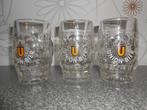6 Dortmunder pinten met handvat, Verzamelen, Ophalen of Verzenden, Zo goed als nieuw, Bierglas