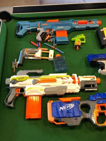 nerf fusil et pistolet jeux, Enlèvement, Comme neuf