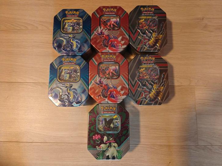 Pokemons tins en mewtwo binder ultra pro, Hobby en Vrije tijd, Verzamelkaartspellen | Pokémon, Nieuw, Boosterbox, Foil, Ophalen
