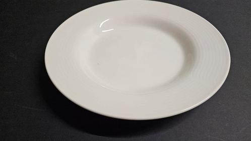 Hotelporselein wit, grote half-diepe borden, 51 stuks., Huis en Inrichting, Keuken | Servies, Bord(en), Ophalen