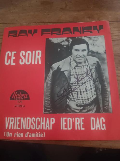 Ray Franky 45 toeren plaatje, Verzamelen, Overige Verzamelen, Zo goed als nieuw, Ophalen of Verzenden