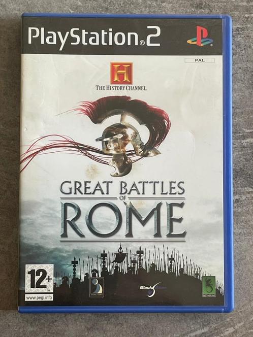 Great Battles Rome (2007, PlayStation 2) FR-PAL, Consoles de jeu & Jeux vidéo, Jeux | Sony PlayStation 2, Comme neuf, Stratégie et Construction