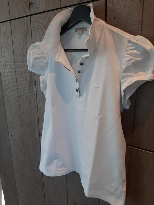 NIEUW! Polo Burberry mt Large (nwpr 130eur), Vêtements | Femmes, T-shirts, Neuf, Taille 42/44 (L), Blanc, Manches courtes, Enlèvement ou Envoi