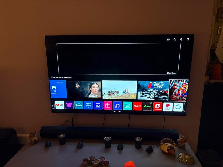 LG OLED55C9 PLA - voor herstelling, Auto diversen, Autoradio's, Gebruikt, Ophalen