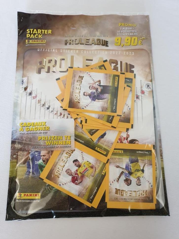 Startepack Panini, Hobby en Vrije tijd, Stickers en Plaatjes, Nieuw, Meerdere stickers, Ophalen of Verzenden