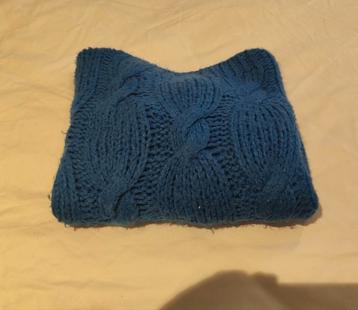 Pull en maille surdimensionné TU, couleur bleu, Enlèvement ou Envoi, Comme neuf, Bleu