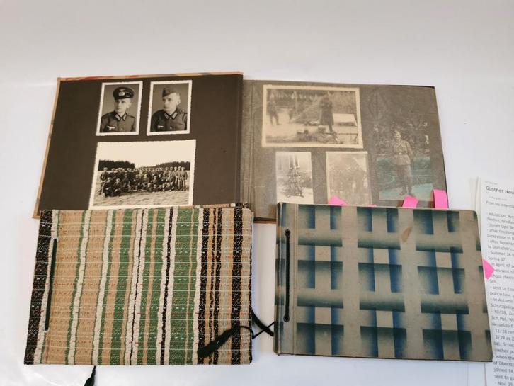 3 fotoalbums SSer G. Neubert - [invasie Frankrijk België], Collections, Objets militaires | Seconde Guerre mondiale, Enlèvement ou Envoi