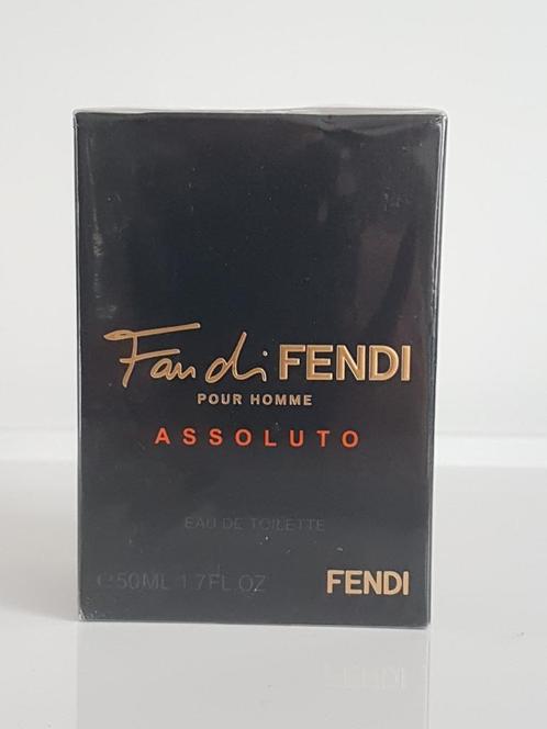 FAN DI FENDI POUR HOMME ASSOLUTO EDT 50ML ZEER ZELDZAAM!!!, Handtassen en Accessoires, Uiterlijk | Parfum, Nieuw, Ophalen of Verzenden