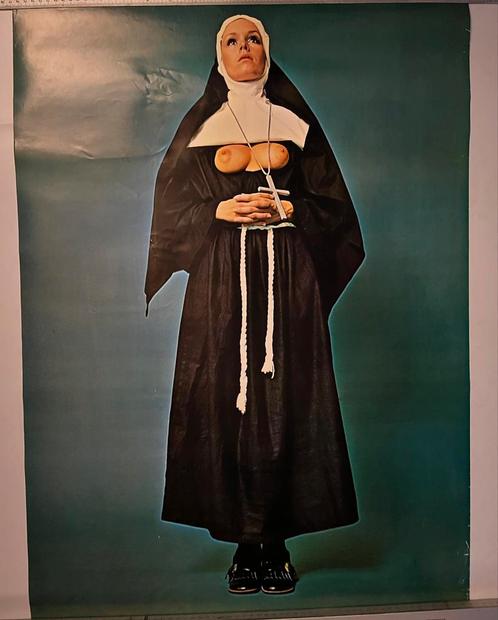 VINTAGE ORIGINAL 1970 POSTER MEDITATION FOTO: WULFF, Verzamelen, Posters, Zo goed als nieuw, Ophalen