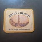Sous Bock Brugs Blond, Verzamelen, Biermerken, Ophalen of Verzenden, Gebruikt, Viltje(s), Overige merken