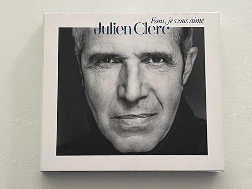 Julien Clerc – Fans, Je Vous Aime (2-CD + DVD Live), Cd's en Dvd's, Cd's | Franstalig, Gebruikt, Ophalen of Verzenden