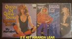 2 X 45T AMANDA LEAR, Gebruikt, 7 inch, Single, Dance