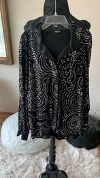 Caraco et chemise moirée argent - T36 - le Truc, Le truc, Comme neuf, Taille 36 (S), Noir