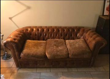 Chesterfield canapé, Enlèvement, Utilisé