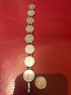 Bracelet de pièces belge 50 centimes annees 1920/1930
