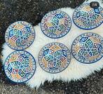 Tunesische couscousborden vintage, 6 st, Huis en Inrichting, Ophalen of Verzenden