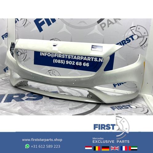 W176 FACELIFT A45 AMG BUMPER WIT ZWART GRIJS 2013-2018 VOORB, Auto-onderdelen, Carrosserie, Bumper, Mercedes-Benz, Voor, Gebruikt