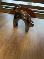 Prachtig decoratief object van zilverkleurig metaal, Ophalen