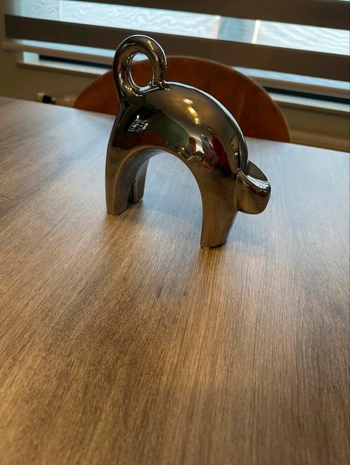 Prachtig decoratief object van zilverkleurig metaal, Huis en Inrichting, Woonaccessoires | Overige, Ophalen