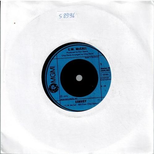 Vinyl, 7"   -   C.W. McCall – Convoy, Cd's en Dvd's, Vinyl | Overige Vinyl, Overige formaten, Ophalen of Verzenden