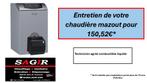 Chauffagiste-Entretien chaudière mazout 150.52€TTC*, Bricolage & Construction, Enlèvement ou Envoi