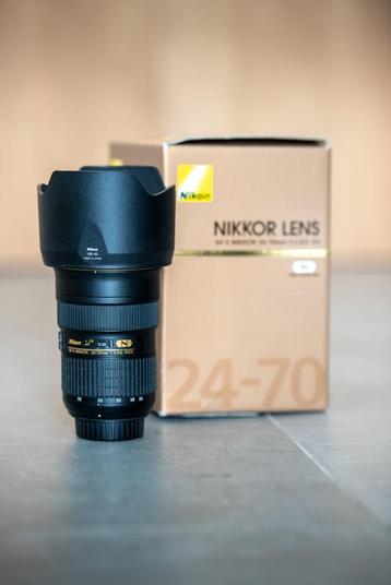 Nikon (Nikkor) 24-70mm f/2.8G ED beschikbaar voor biedingen