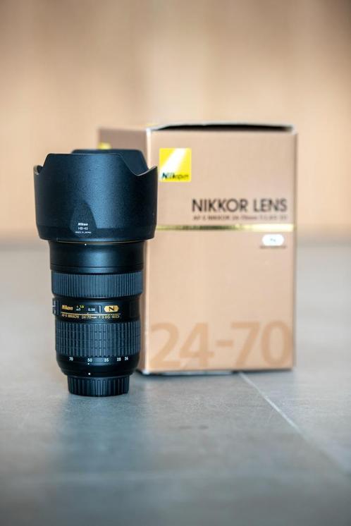 Nikon (Nikkor) 24-70mm f/2.8G ED, Audio, Tv en Foto, Foto | Lenzen en Objectieven, Zo goed als nieuw, Groothoeklens, Ophalen