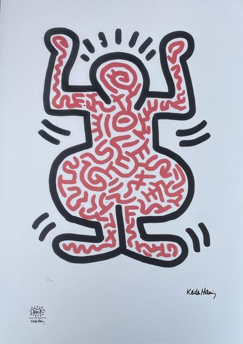 Keith Haring - LUDO II, Antiek en Kunst, Kunst | Litho's en Zeefdrukken, Ophalen of Verzenden