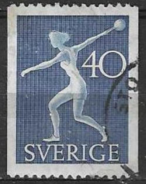 Zweden 1953 - Yvert 374 - Gymnastiek (ST), Postzegels en Munten, Postzegels | Europa | Scandinavië, Gestempeld, Zweden, Verzenden