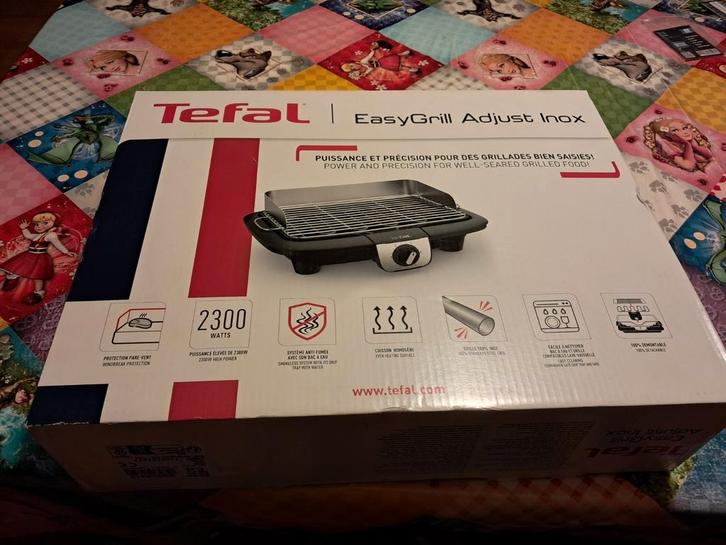 Tefal BG90A8, Elektronische apparatuur, Contactgrills, Nieuw, Ophalen of Verzenden