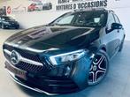 Mercedes-Benz A-Klasse 180 PACK AMG EU6d+NAVI+TOE+LED+CARNET, 4 cilinders, 136 pk, Alcantara, Zwart