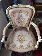 Louis XV stoel met bloemenmotief, Antiek en Kunst, Ophalen