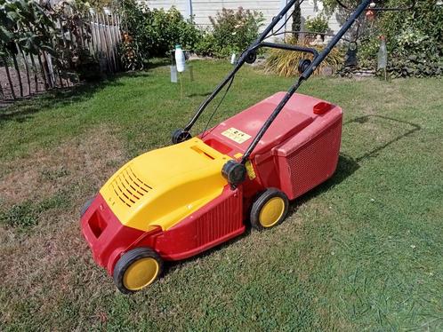 Elektrische grasmaaier Wolfgarten, Tuin en Terras, Grasmaaiers, Gebruikt, Elektrische grasmaaier, 40 t/m 49 cm, Cirkelmaaier, Elektrische starter