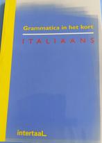 Grammatica Italiaans, Boeken, Studieboeken en Cursussen, Ophalen, Nieuw, Intertaal